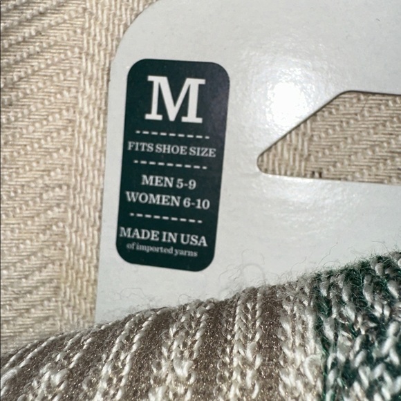 NWT L.L. Bean Boot Sock size M - Picture 5 of 5